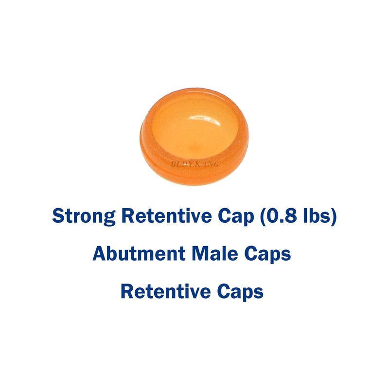 implants Replacement Male Caps Metal Housing 0.8 lbs 1.2 lbs 2.4 lbs (Overdenture Male Caps KIT) Overdenture Male Caps KIT