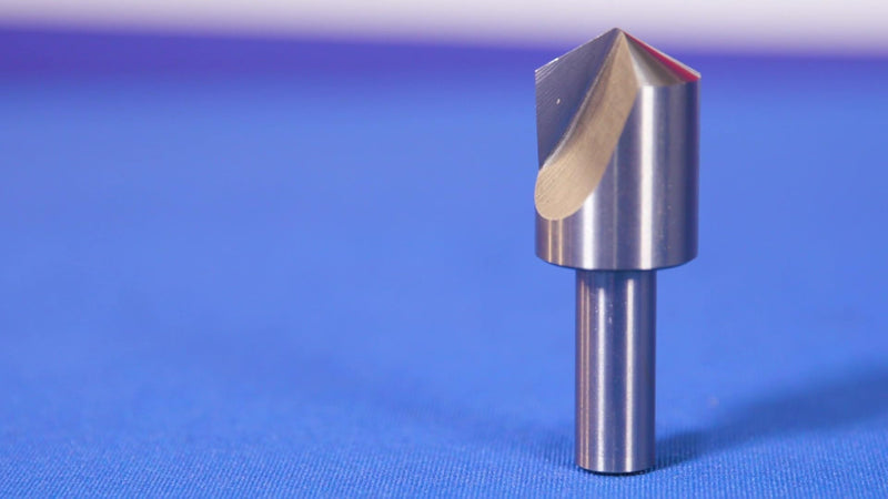 Drill America 5 Piece Single Flute Countersink Set, Sizes: 1/4, 3/8, 1/2, 5/8 and 3/4, 82 Degrees 5 Piece Set (1/4 -3/4)