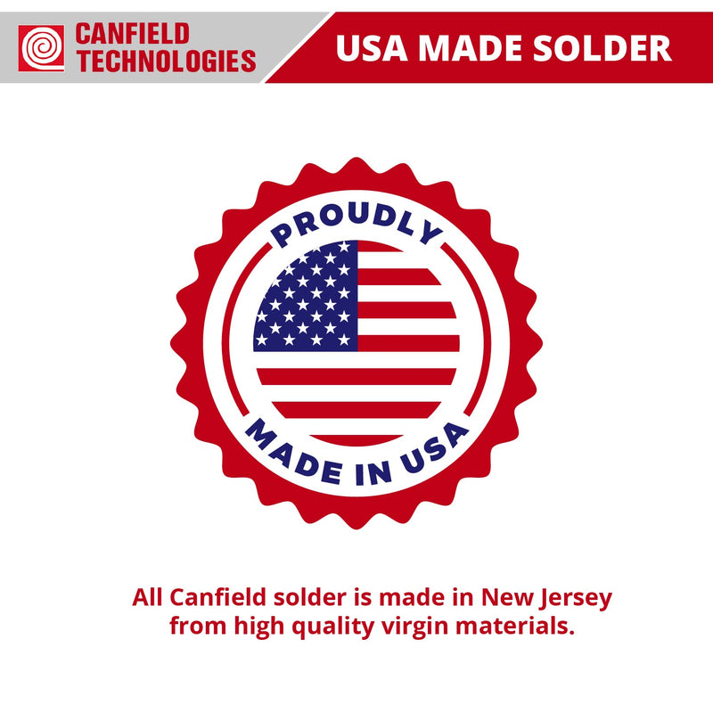 Canfield 60/40 solder for stained glass One Pack