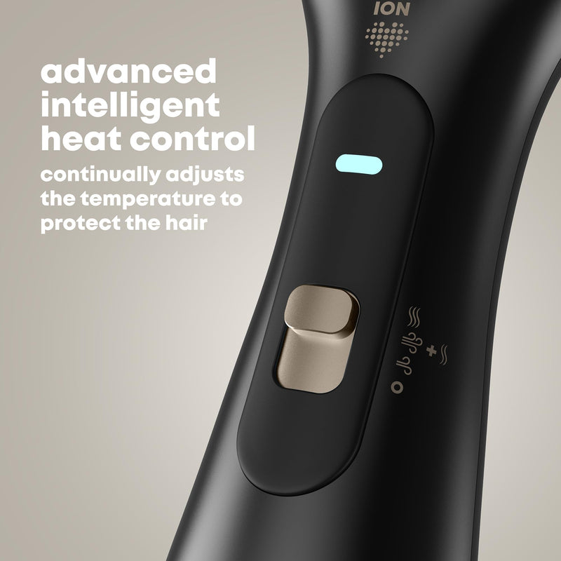 REVAMP Deepform Hair Straightener Brush - 2 in 1 Dry & Style, Ceramic | Heated Styler, Hot Air for Wet Hair, Hot Brush for Dry, Smoothing, Salon Professional Shine Oils Air Styler