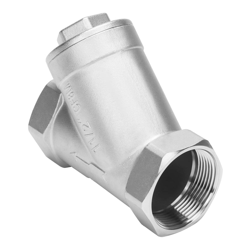 1-1/2 Inch Wye Strainer 100 Mesh Screen Filter Valve - 800 WOG SUS316 CF8M 1-1/2 Inch