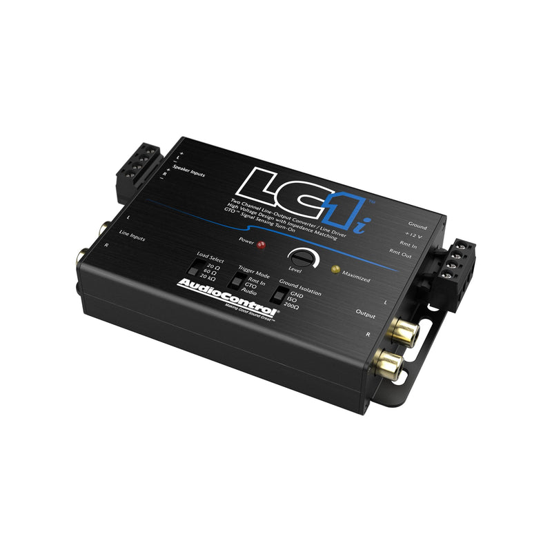 AudioControl LC1i Active 2-Channel Line Driver/Line Output Converter, Provides Input Signal to Add Amplifier to Factory Car Radio. Impedance Matching, Distortion Free