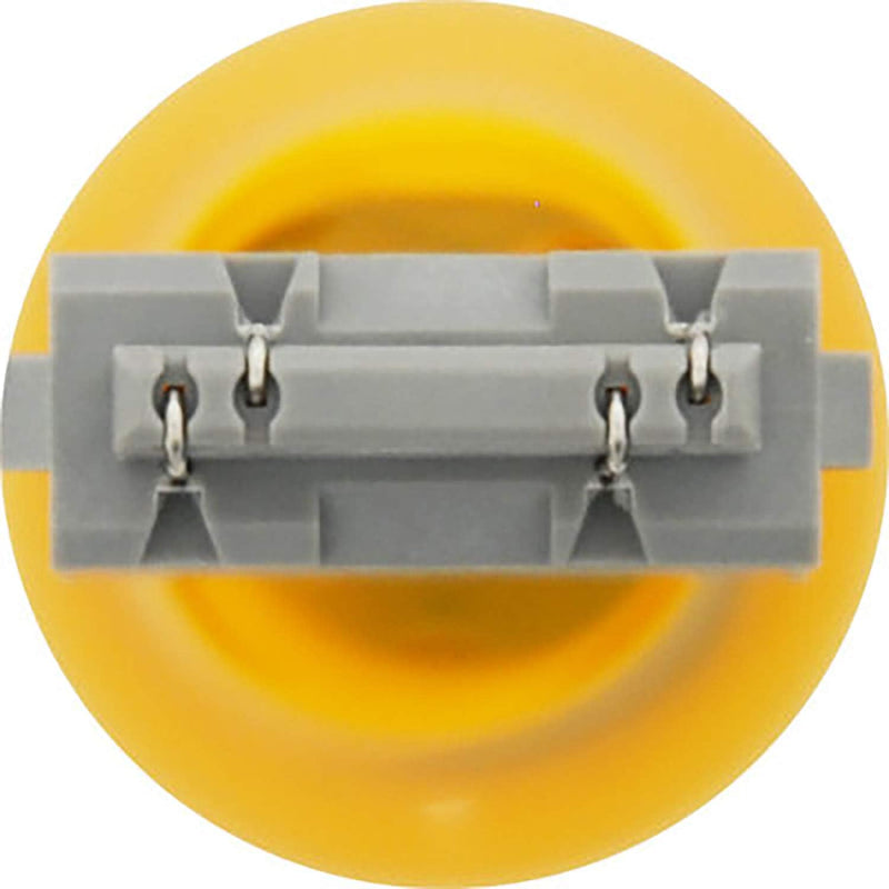 SYLVANIA - 4157NA Long Life Miniature - Amber Bulb, Ideal for Parking, Side Marker, and Turn Signal Applications, Incandescent (Contains 2 Bulbs)