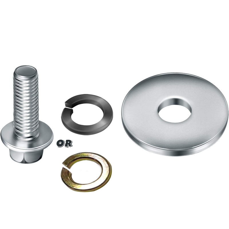 3/4 Inch Go Kart Clutch Bolt Kit Engine Clutch and Lock Washer, Minibike and Kart Engine, 10/12 Teeth 2