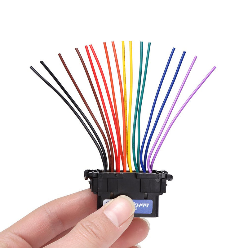 bbfly-B6 OBD2 Splitter 16 Pin OBD II Splitter Extension 1x Male and 2X Female Extension Cable Adapter (1FT/30CM) (1Pack) 1Pack