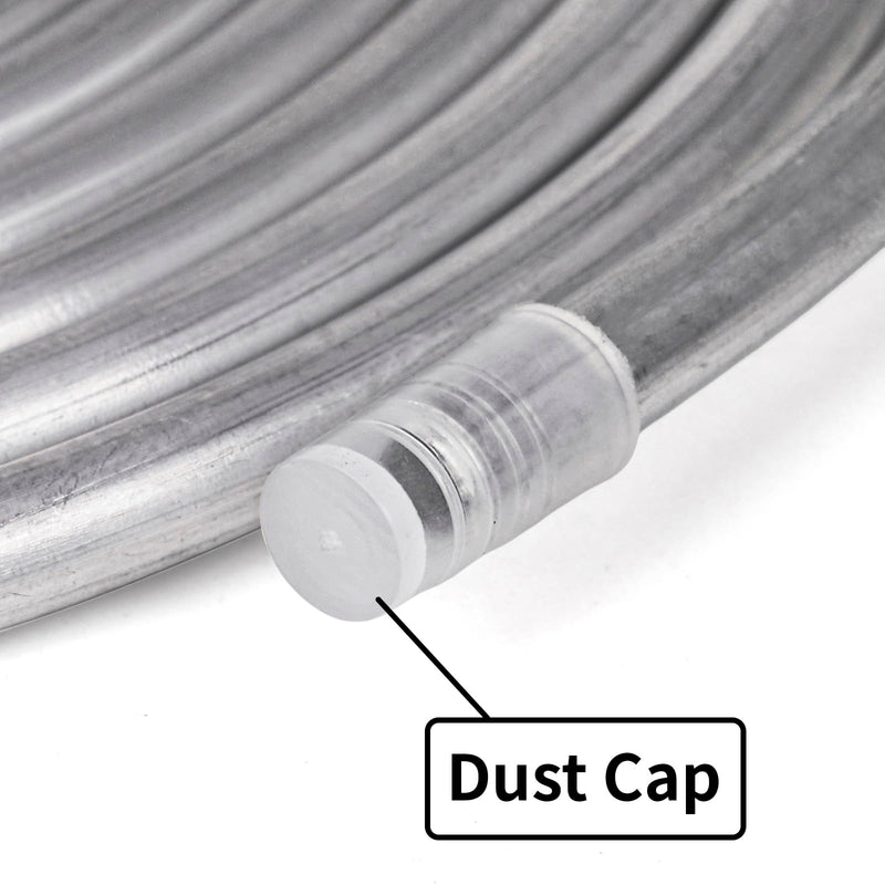 3/8" OD Aluminum Hard Fuel Line 25 Feet Hardline Tube Thickness is 0.039" 3/8"OD 25FT