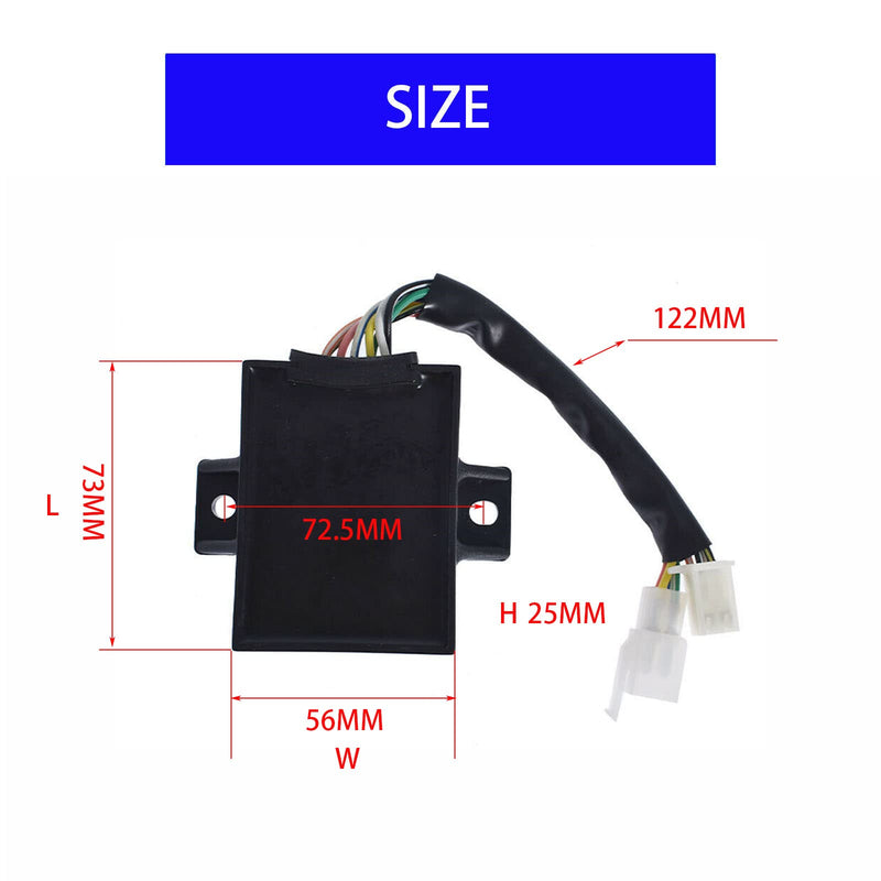 CDI Igniter Ignition Box AM105574 Replacement for John Deere 325 335 345 425 445 LX172 LX173 LX176 LX188 LX279 F725 F911 Kawasaki Mule FD501V FD590V FD611V FD620D FD661D 21119-2157 211192157