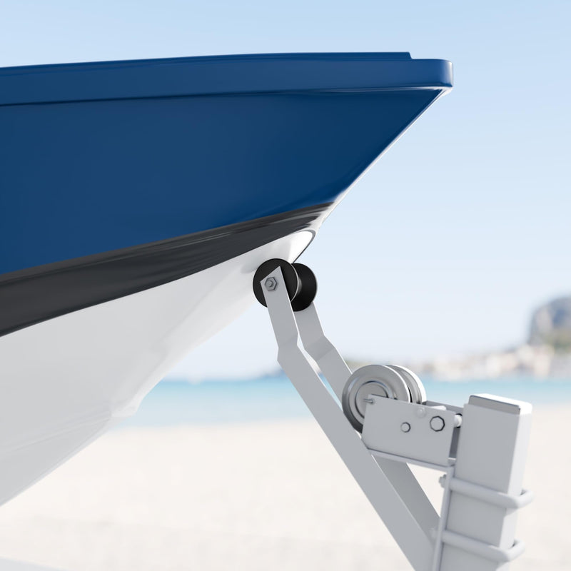 niffgaff Protective Boat Trailer Bow Stop Roller 3''×1/2'', Wear-Resistant and Easy to Install