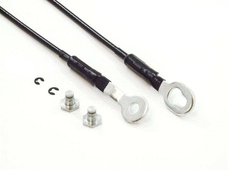 Replacement Tailgate Cables Compatible with 1994-2004 Chevy S10 GMC Sonoma S15 Pickup - Pair