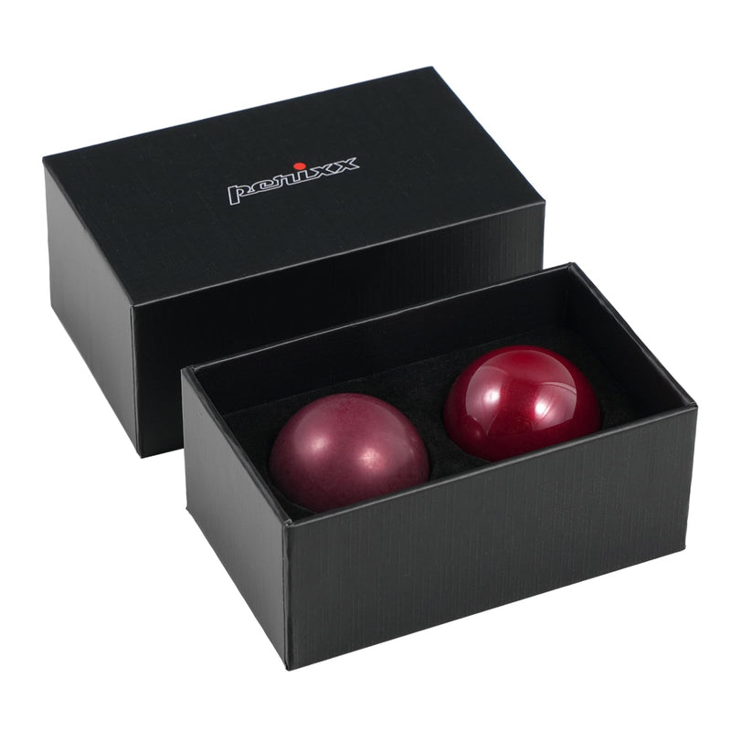 Perixx PERIPRO-303X2E 1.34 Inches Trackball 2 pcs Pack - Replacement Ball for M570, M575, PERIMICE-517/520/717/720, and Other 1.34inches Trackball Mouse - Glossy Red and Matte Red… Red & Matt Red