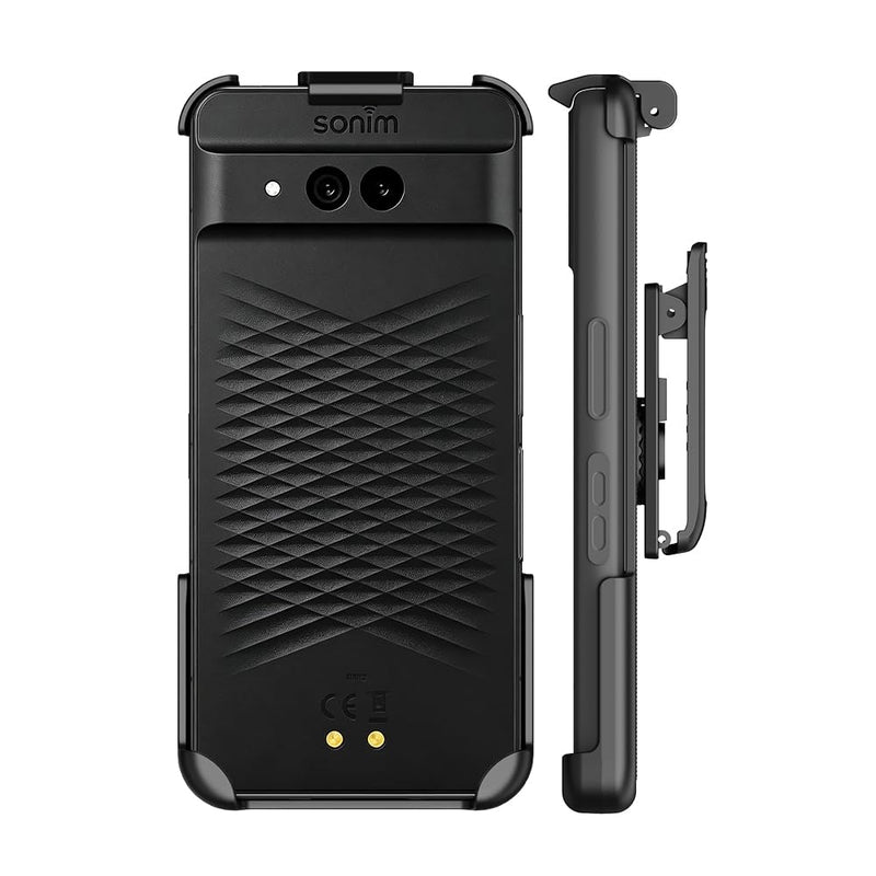 BELTRON Holster Case for Sonim XP Pro Thermal, Heavy Duty Belt Clip Holder (AT&T FirstNet X802 Phone) Features: Secure Fit, Quick Release Latch, Durable Rotating Belt Clip (2.25" Clip) 2.25" Clip