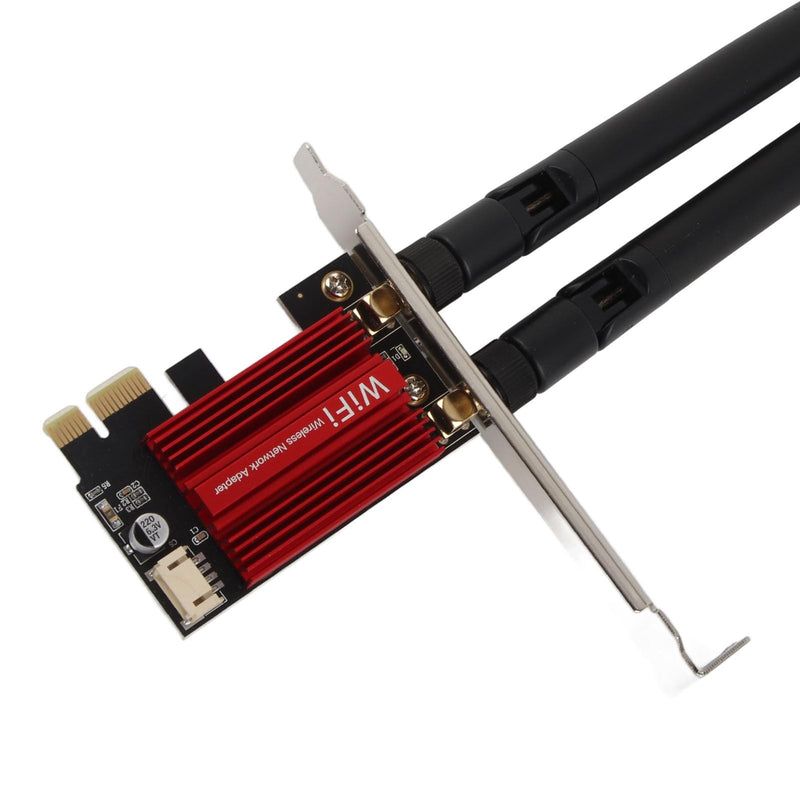 GOWENIC 7260AC Pro PCIe Card for Desktop PC, 1200Mbps Dual Band 5G/2.4G Bluetooth 4.0 PCIE Card Network Adapter for Windows7/8/10/11