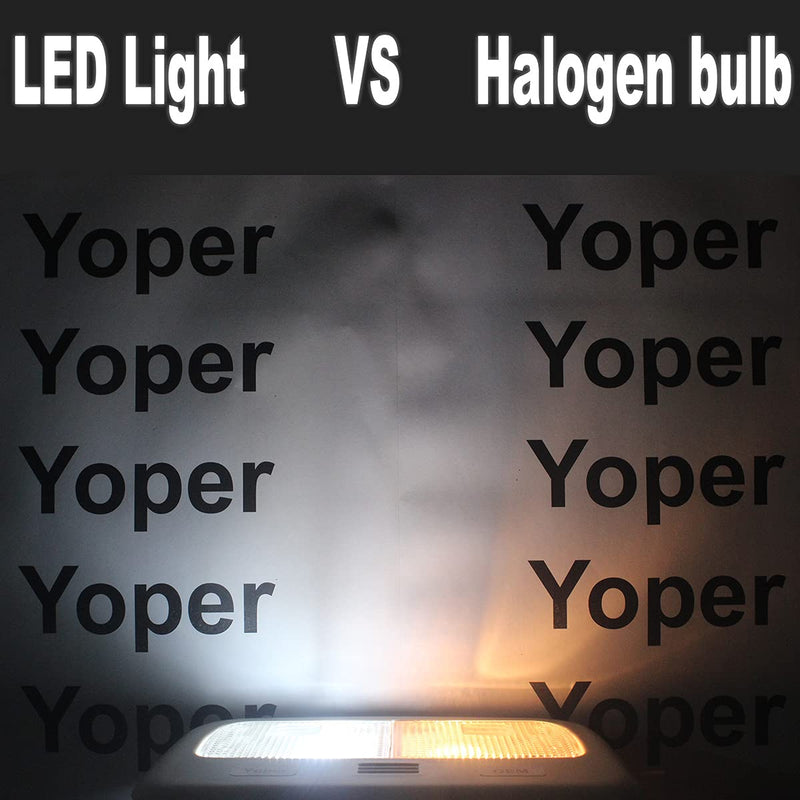 Yoper LED Bulbs Light Car Kit Set T10 28mm 31mm 42mm Festoon Replacement for Interior Dome Map Door Trunk Courtesy White Package 32 Pieces