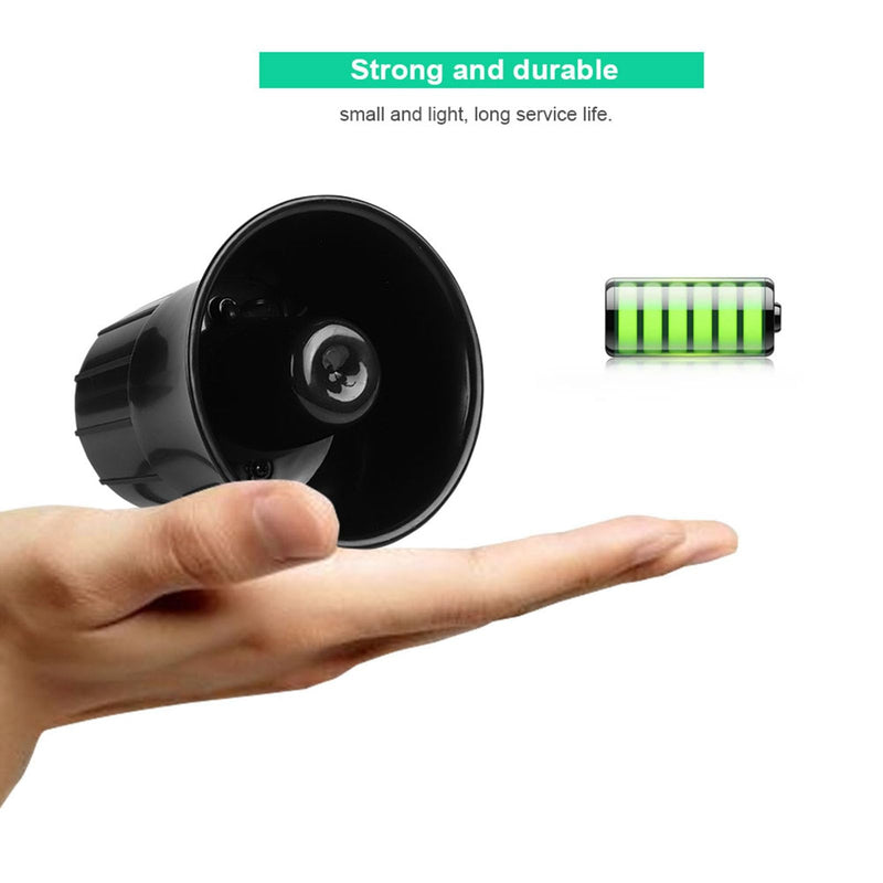 110dB Siren Alarm, 4 x 4.2 in Security Horns Sirens, IP65 Waterproof 12V Siren Horn Suitable for Alarm Host Gas Leak Alarms Infrared Peripheral Alarms Equipment