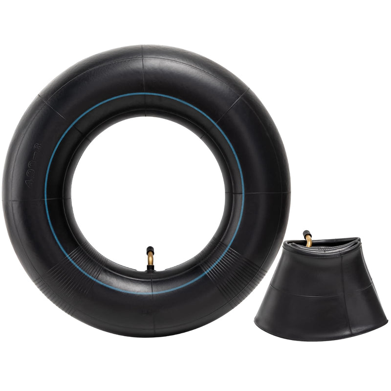 Heavy Duty 4.80-8/4.00-8 Inch Replacement Tire Inner Tube, 4.80/4.00-8 Innertube with TR87 Angled Valve for Wheelbarrows, Mowers, wagons and More for 4.80-8 4.00-8 480/400-8 Tires Pack of 2