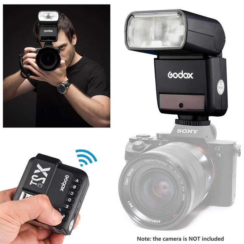 GODOX TT350O TTL Camera Flash GN36 1/8000s HSS Mini Flash Speedlight for Olympus Panasonic Cameras (TT350O)