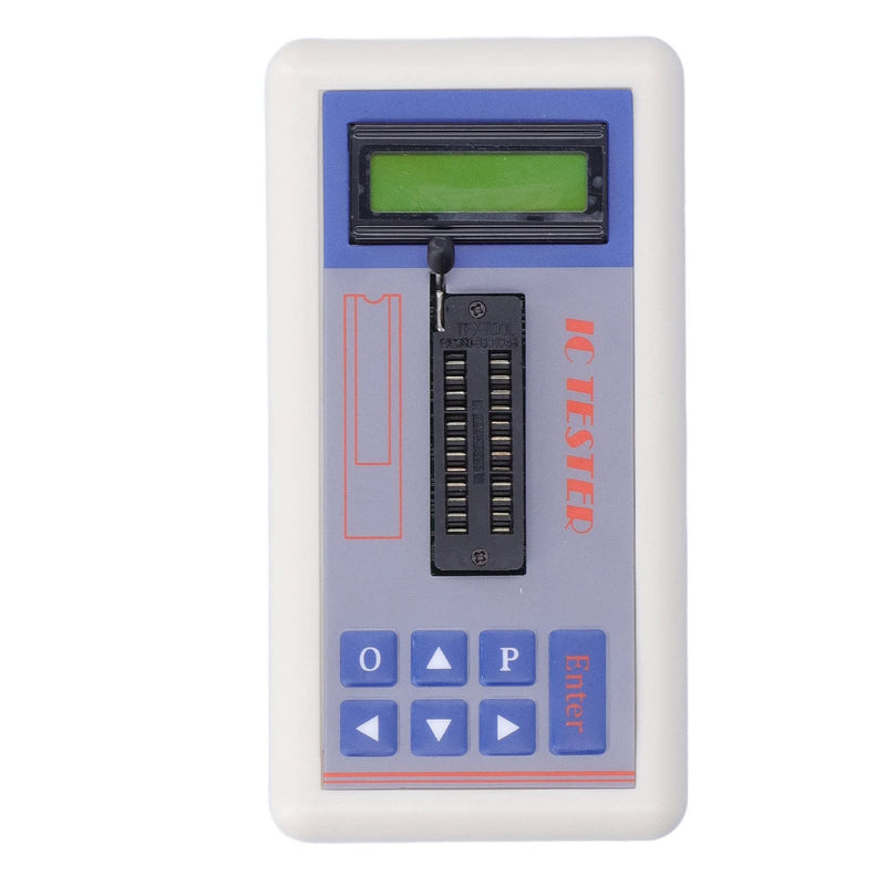 Akozon TSH-06F Integrated Circuit Tester IC Transistor Meter, Proficient Device with 5V 3.3V AUTO Modes for Microelectronics Engineers, Automatic Shutdown Function, Portable No terminals