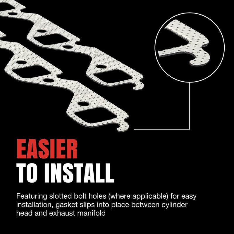 FEL-PRO MS 9275 B Exhaust Manifold Gasket Set for Chevrolet K1500