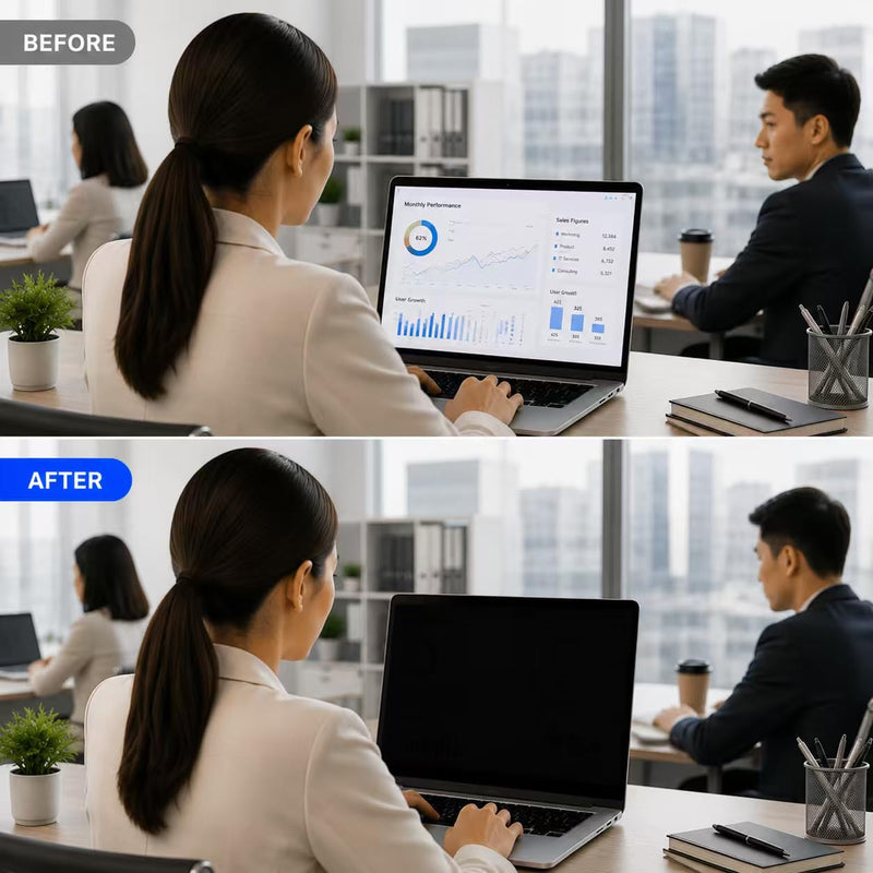 14 Inch Laptop Privacy Screen 16:9 Aspect Removable Anti Glare Blue Light Filter Protector