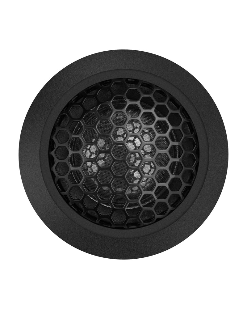 1 Inch Car Tweeters 300W Peak, Silk Dome Tweeter Speakers for Car Audio, 4 Ohm High Frequency Tweeters with Crossover, Surface/Flush Mount, Car Tweeters Pair for Clear Crisp Sound