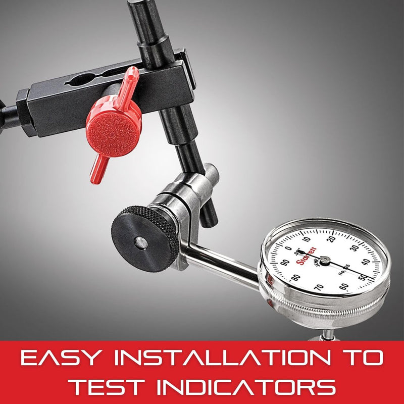 Starrett Precision Swivel Post Snug with Dovetail Clamp - Compatible with Test Indicators for Accurate Measurements in Industrial Applications - PT22428