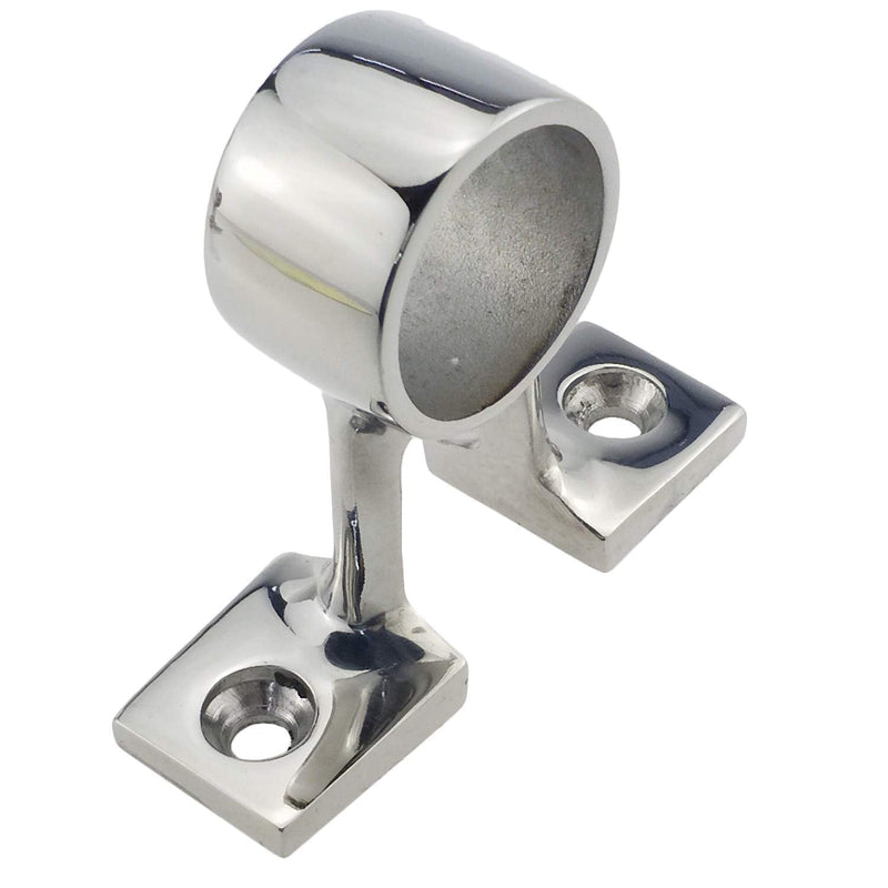 Pair of 316 Stainless Steel Marine Grade Boat Hand Rail Railing Fitting Center Bracket Stanchion (I.D.26MM) Hardware for 1in Tubing