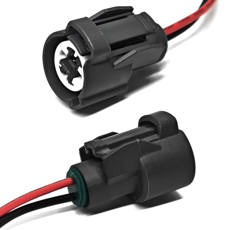 Air Intake Charge Temperature Sensor 37880-P05-A00 with Connector Pigtail Harness, Compatible with 1992-1994 Acura Vigor 1990-1993 Acura Integra