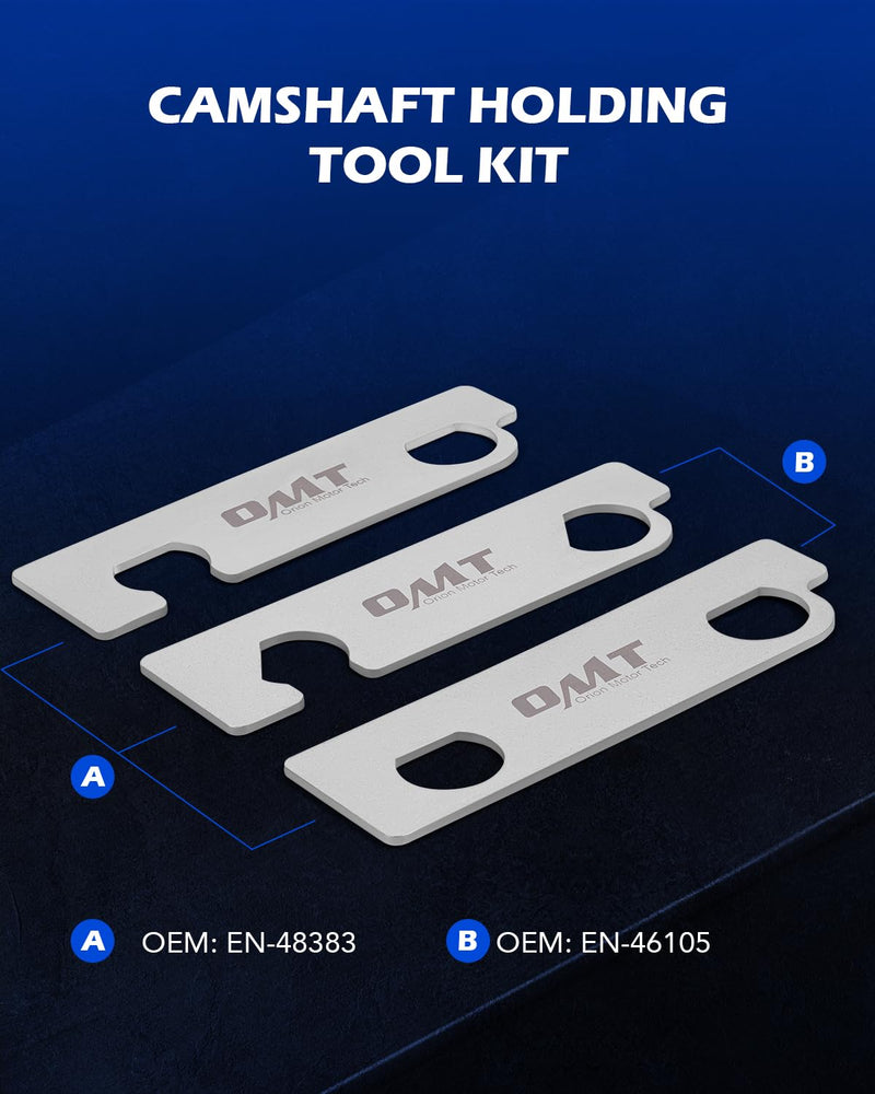 Orion Motor Tech EN 48383 Camshaft Retaining Tool EN 46105 Compatible with Cadillac Buick Chevrolet Vauxhall Saab Pontiac Equinox Holden Saturn Cam Alignment Holding Kit for V6 2.8L 3.0L 3.6L Engines