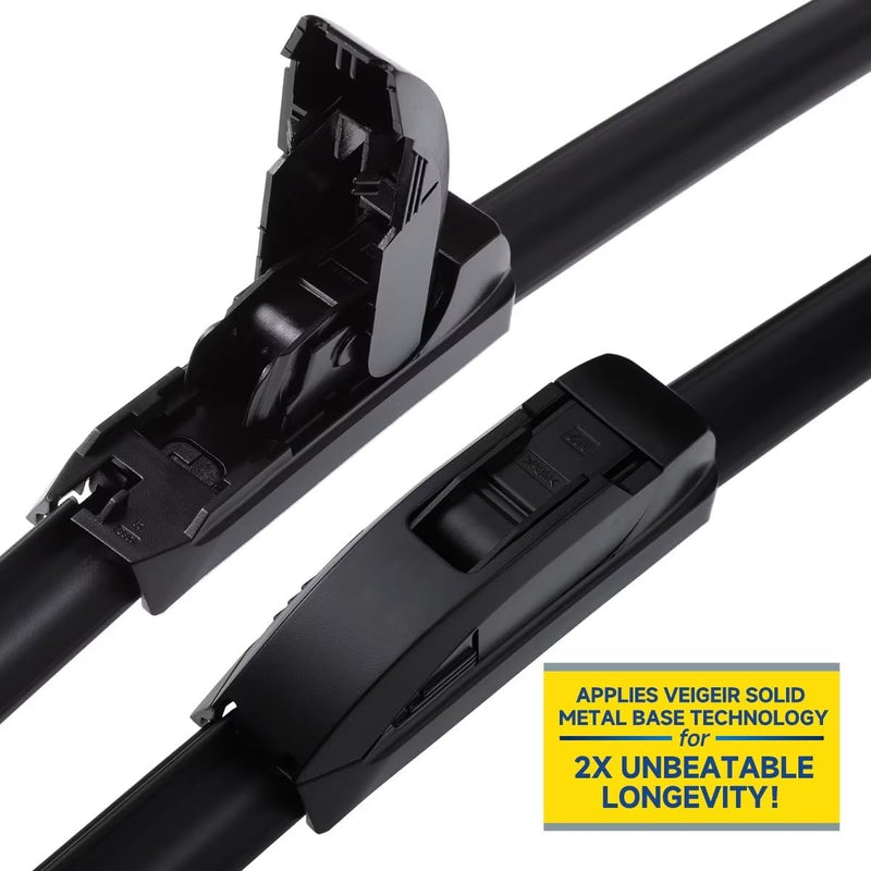 28 inch + 16 inch Compatible with Nissan Altima 2018-2013 Maxima 2019-2017 Front Windshield Wiper Blade Original Equipment Automotive Replacement J/U Hook Blades 2 Pack 28*16(J/U HOOK)