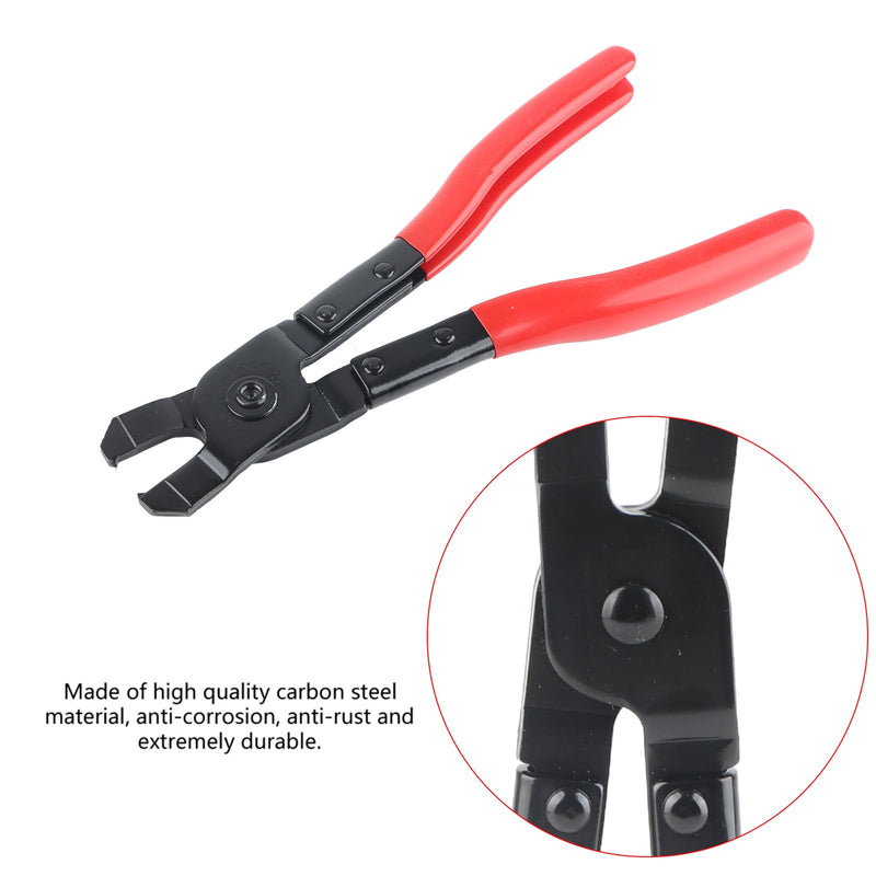 Polaris Carbon Steel Ear-type CV Boot Clamp Plier - All Earless Type CVJ Boot Clamps, 12.1in, 344g
