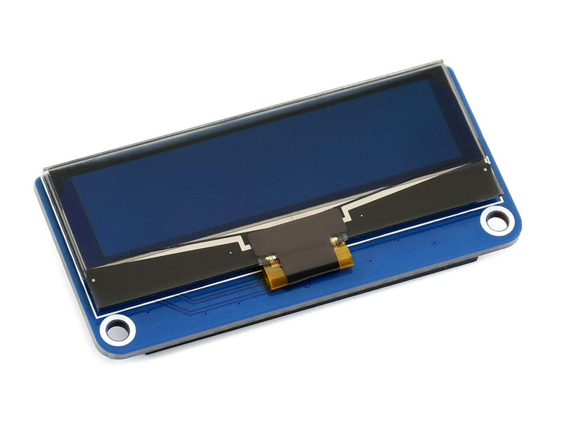 waveshare 2.23inch OLED Display HAT for Raspberry Pi 128×32 Pixels with Embedded 1305 Driver Communicating via SPI or I2C Interface. 2.23inch OLED HAT