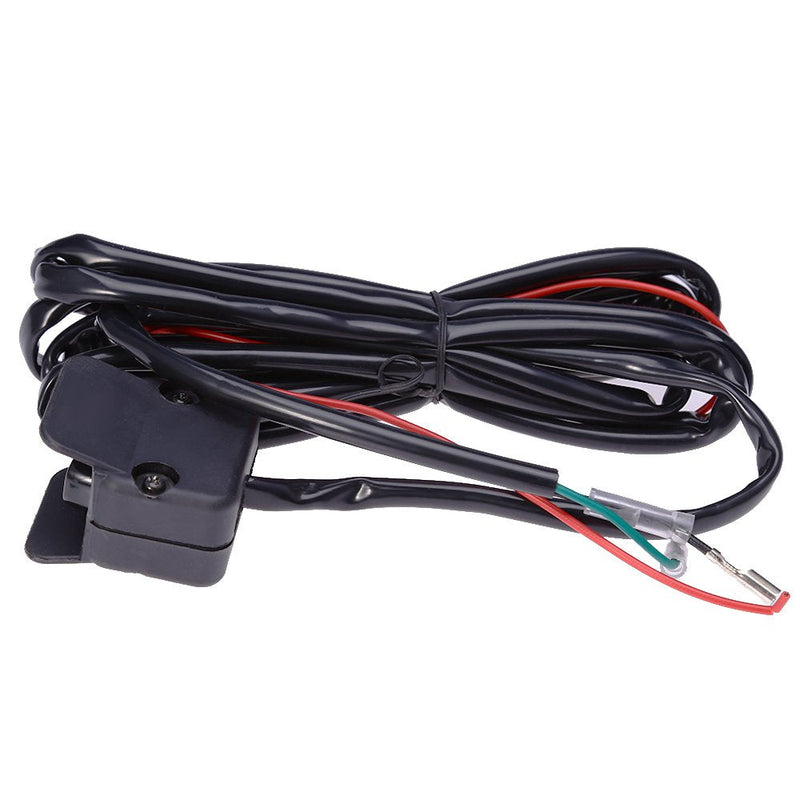 12V Winch Rocker Thumb Switch with Mounting Bracket Handle Bar Control Switch for KFI, WARN, Ramsey, SUPERWINCH, Champion, Venom, Badland etc.