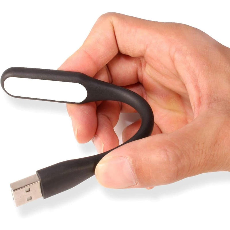 10-Pack USB LED Reading Light – Flexible Gooseneck Lamp for Power Bank, Laptop Notebook, Portable Mini Night Light, 360° Adjustable, Plug-and-Play