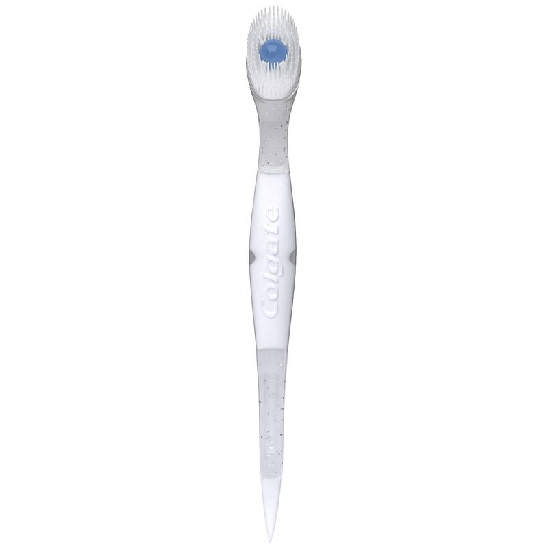 Colgate Optic White Wisp Disposable Mini Toothbrush, Cool Mint 24 Count (Pack of 4) Colgate Optic White Wisp Disposable Mini Toothbrush, Cool Mint - 24 Count (Pack of 4) 24 Count (Pack of 4)