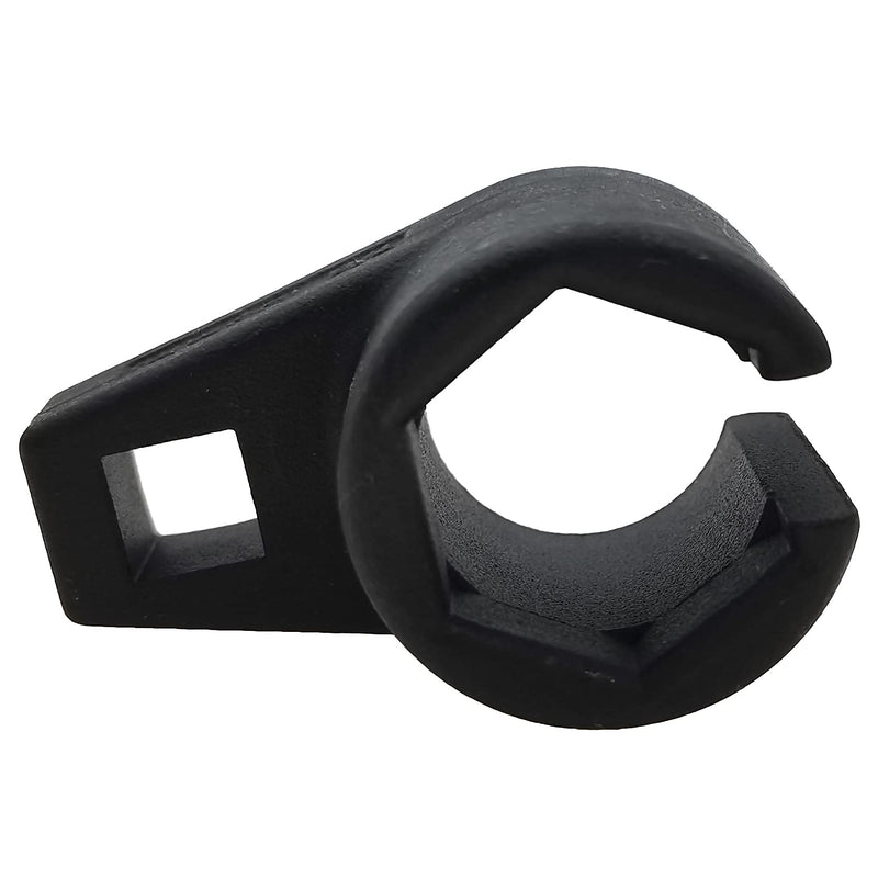 1 Pcs Offset Oxygen Sensor Socket 3/8-Inch Drive by 7/8-Inch 22mm Wire Gate Accesses Sensor from Side, Preventing Damage to Wires, Universal for Most Models of Cars Oxygen Sensor Offset Puller 1 pcs
