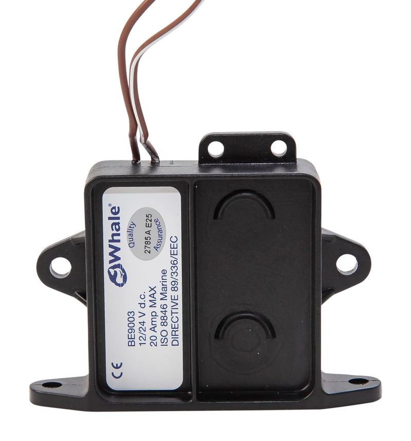 Whale Electric Field Sensor Switch, 12V or 24V, Suitable for Up to 20 Amps, BE9003