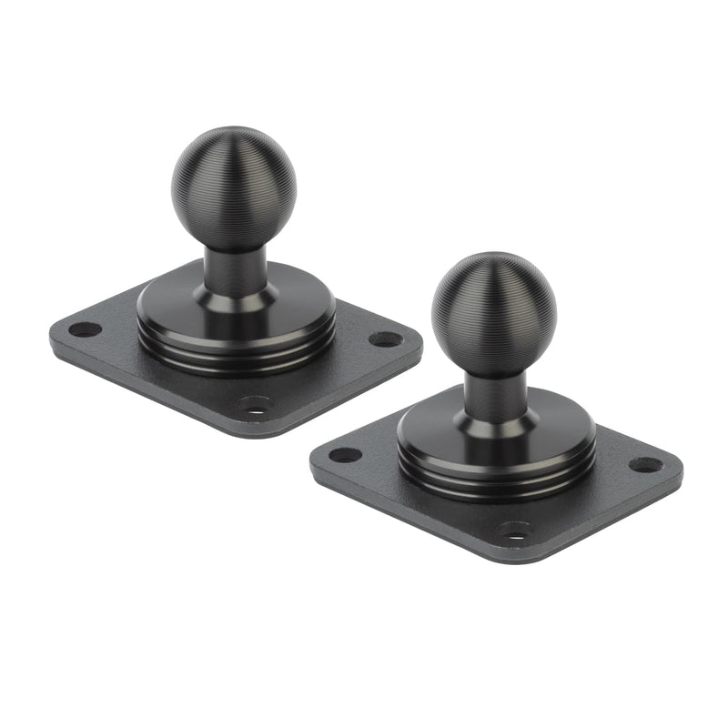 Bulletpoint Metal 4-Hole AMPS Base Mount with 20mm (0.787 inches) Mounting Ball (2 Pack)