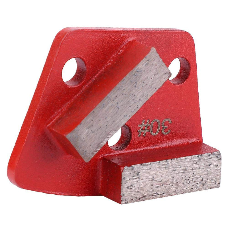 3PCS Trapezoid Grinding Disc, Floor Grinding Pad Concrete Grinding Disc #30 Grit Trapezoid Metal Scraper for Grinder Floor Concrete (3)