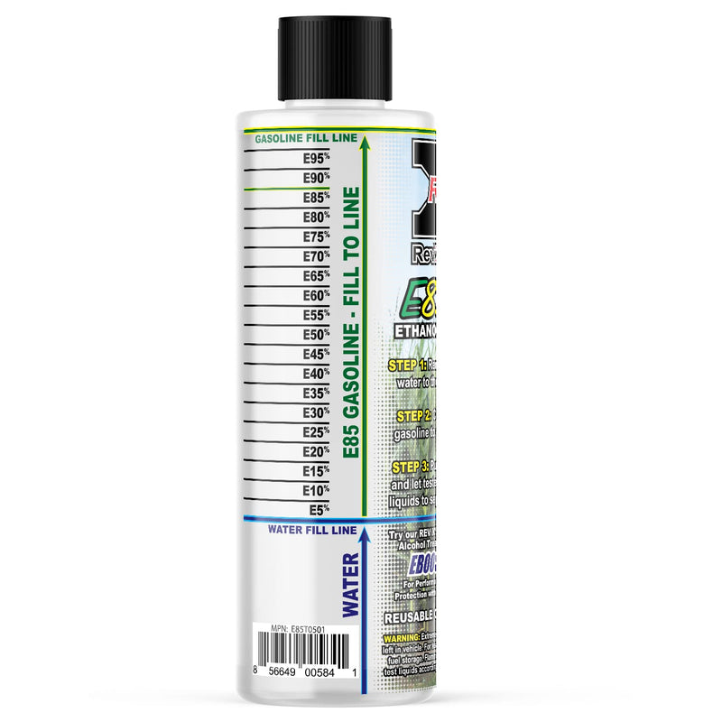 REV X E85 Testing Kit - Reusable Ethanol Test Bottle