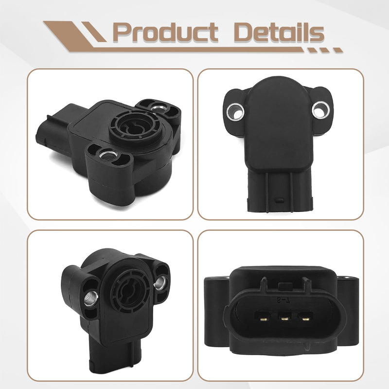 Accelerator Pedal Position Sensor, Compatible with F0rd F-250/F-250 Super Duty, F-350/F-350 Super Duty/F450 Super Duty 8 Cyl|7.3L, Replace# 699-200, F6TZ9F836AA, T92001, 671000P
