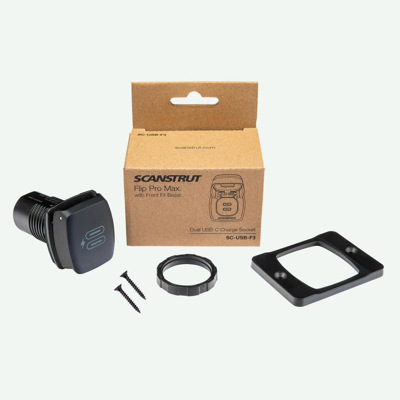 Scanstrut Flip Pro Max - Dual USB-C Charge Socket