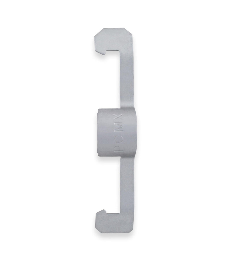Conduit Cable Support Clip to Ceiling Wire, Threaded Rod & Flanges. Heavy Duty Spring Steel Clip / 100 Pack