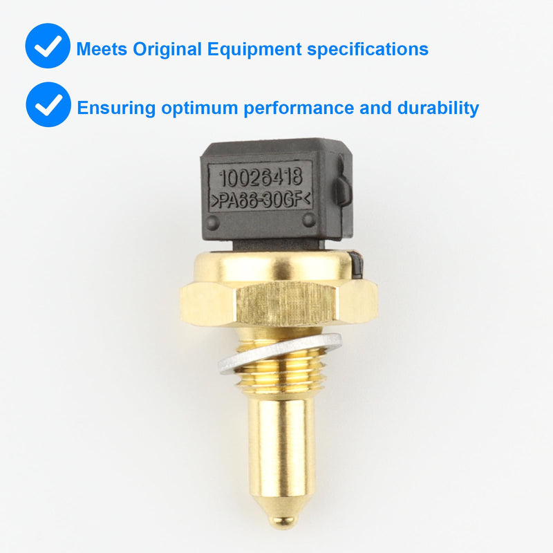 Coolant Temperature Sensor, ECT Temp Sensor Replace TS10270 158-0792 Compatible with BMW - 128i 320i 325i 325xi 328i 328xi 330i 330xi 335i 528i 530i 535i 550i 740i 750i 750Li M3 M5 M6 X3 X5 X6 Z4,More
