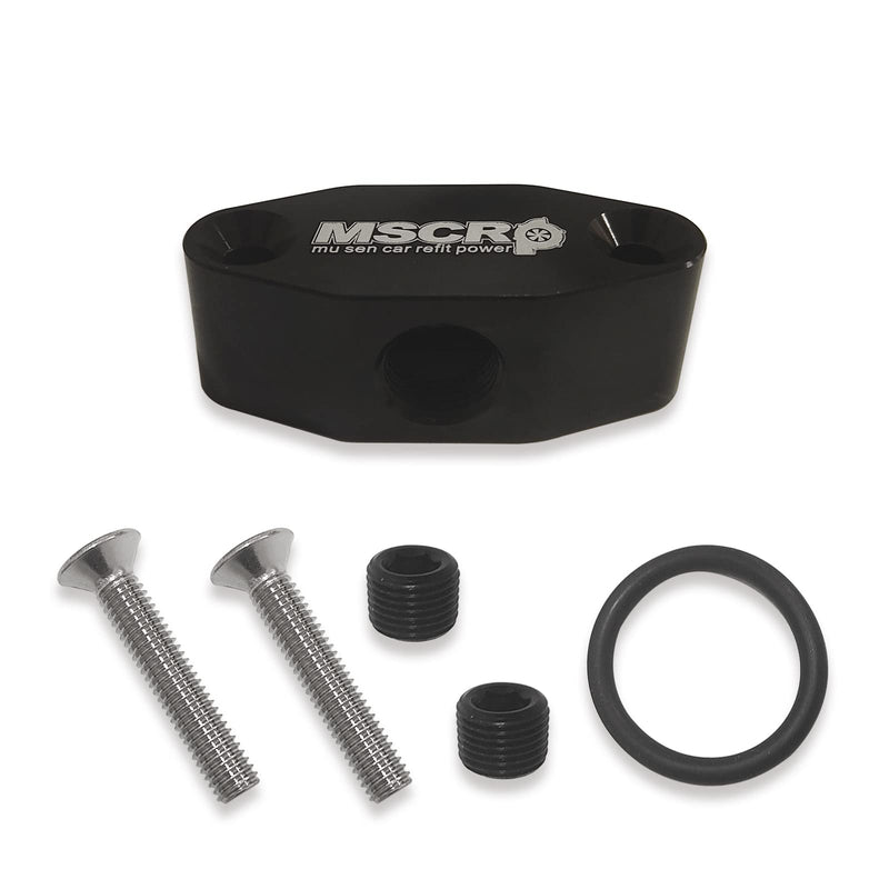 MSCRP M16-1.5 LS Relocation Oil Pressure Sensor Adapter for LS Truck