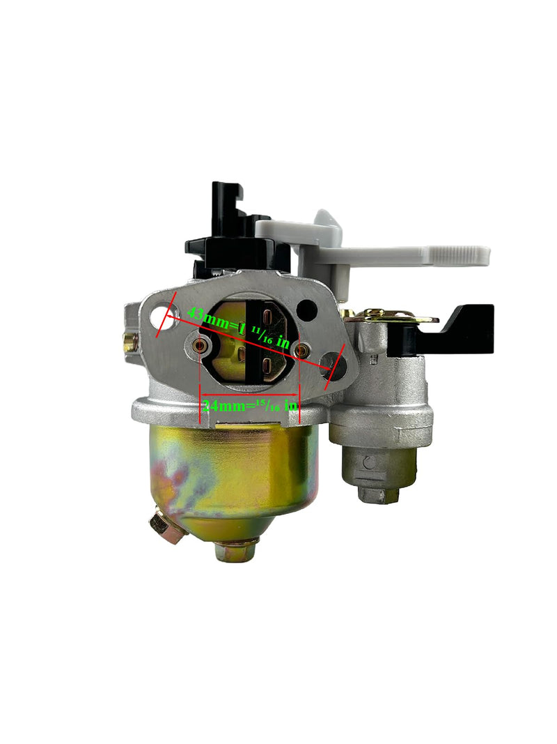196cc 212cc Carburetor for Honda gx160 gx200 5.5HP 6.5HP Coleman Ct200u ex Bt200x Kt196 Predator 212 224 Baja Mb165 Mb200 Mini Bike Go Karts carb & spark plug