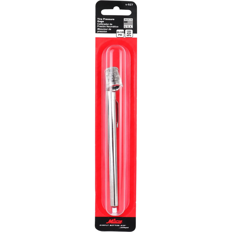 Milton S-927 Dual Head Truck Tire Gauge Single