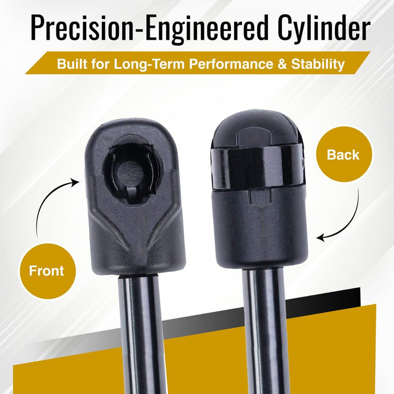 Trash Chute Hydraulic Closer Door Parts. 17 inch Extended Gas Piston Closure for Bottom hinged Garbage & Laundry Intake Doors. Hardware by Pro Chutes.