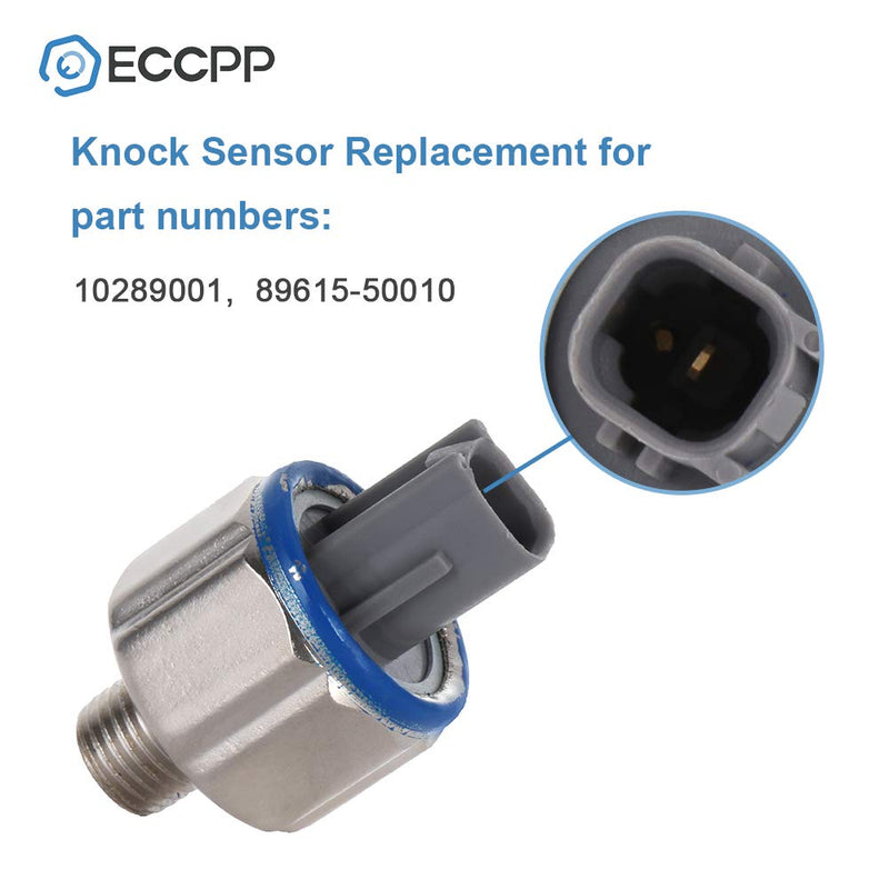 ECCPP Knock Detonation Sensor compatible with 1990-1997 for Lexus LS400 4.0L,1992-1997 for Lexus SC400 4.0L,1992-1995 for Toyota 4Runner 2.4L,1992-1995 for Toyota 4Runner 3.0L 89615-50010