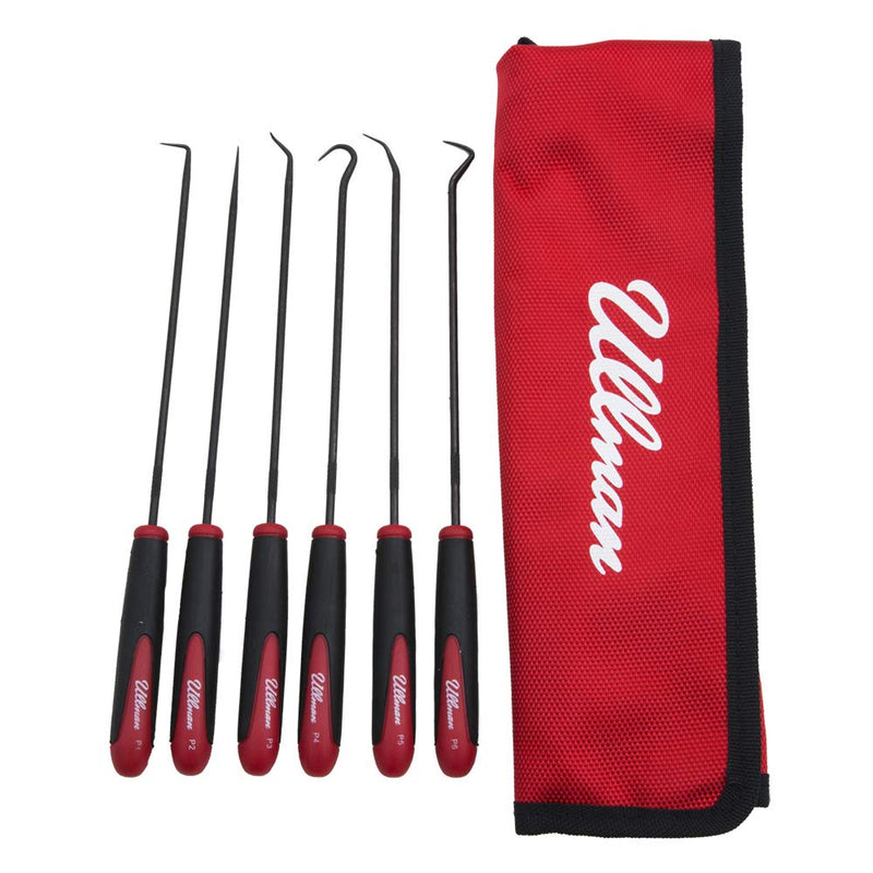 ULLMAN Devices Corp - SIX Piece 9-3/4 Long Hook & Pick Set