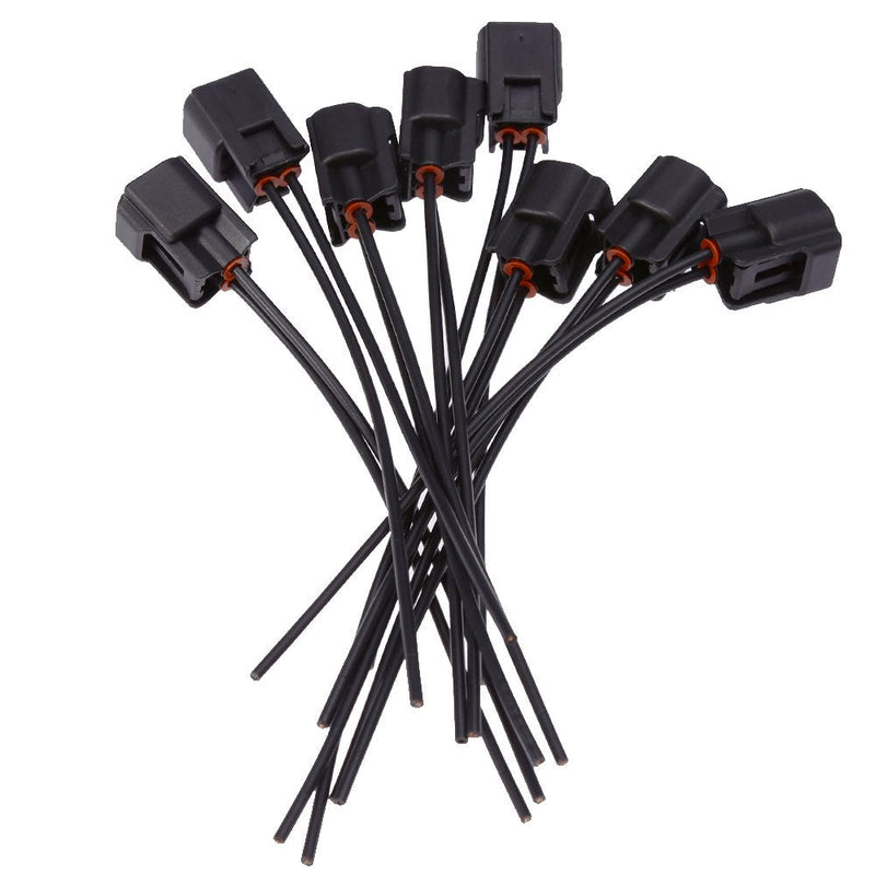 Modular Ignition Coil Harness Connector Pigtails Replacement for 4.6L 5.4L 6.8L Ford Mustang Cobra (8Pcs)